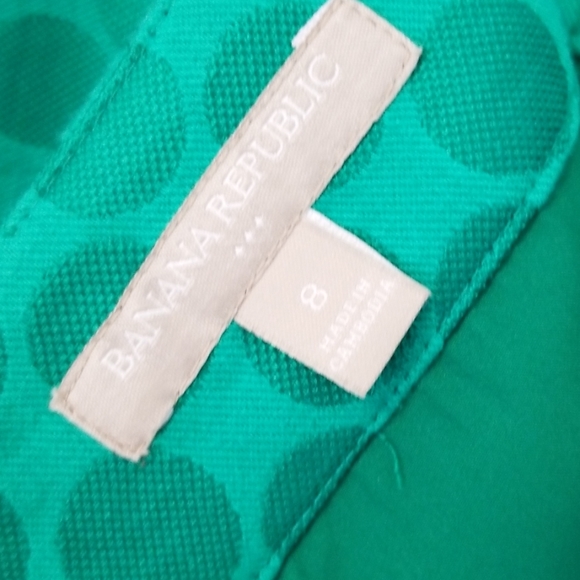 BANANA REPUBLIC FACTORY Skirt Green 8 - Picture 7 of 8